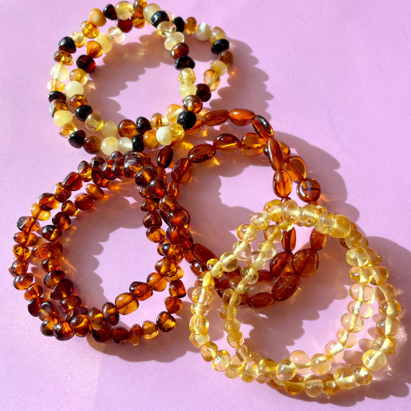 BALTIC AMBER BRACELET - FOR A DECIDEDLY UNIQUE STYLE